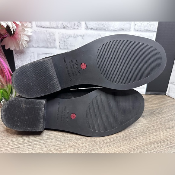 LIKE NEW!! Blondo Women's Liam Waterproof Ankle Booties Size 11M Black - Picture 10 of 11